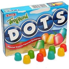 Tropical Dots Assorted Flavor Gumdrops, 6.5 oz