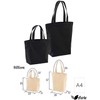 Azurte Canvas Bag, Tote, Eco Bag, Set of 2 in