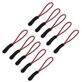 10 Pcs Red Zippers 10 Pcs Home Kitchen