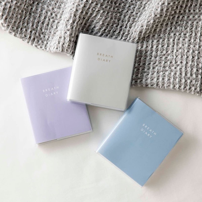 Iroha Publishing BREATH DIARY PINK PURPLE GBD-01 Diary, 1 Year