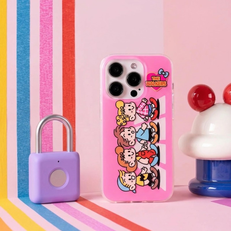 Fingerprint Padlock eLinkSmart Gym Locker Lock for Girls Women with