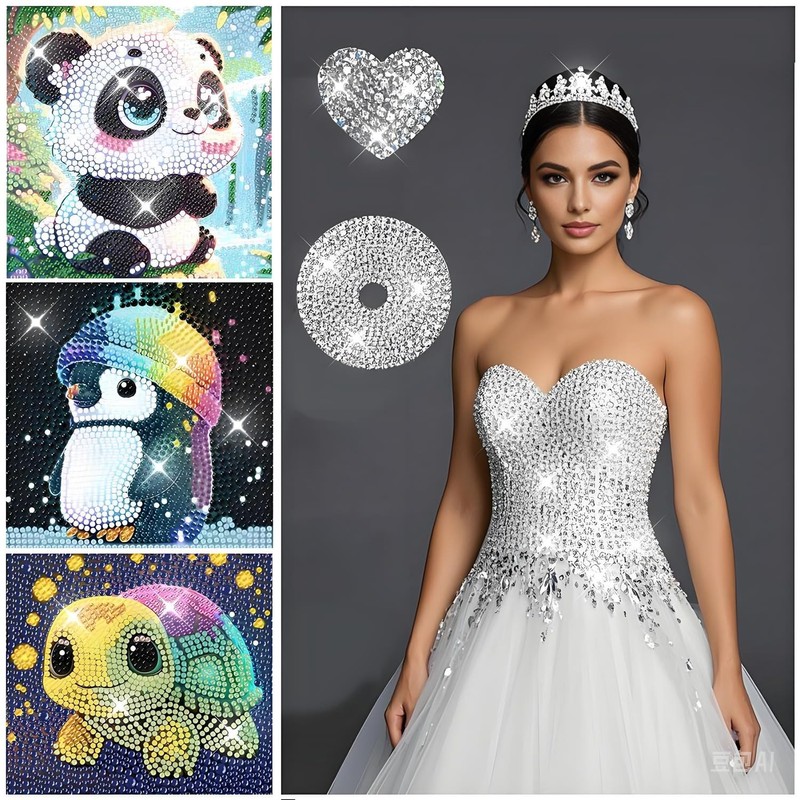 Flatback Rhinestones For Bedazzling Crafting Nails SS10 3mm 4000 Pieces