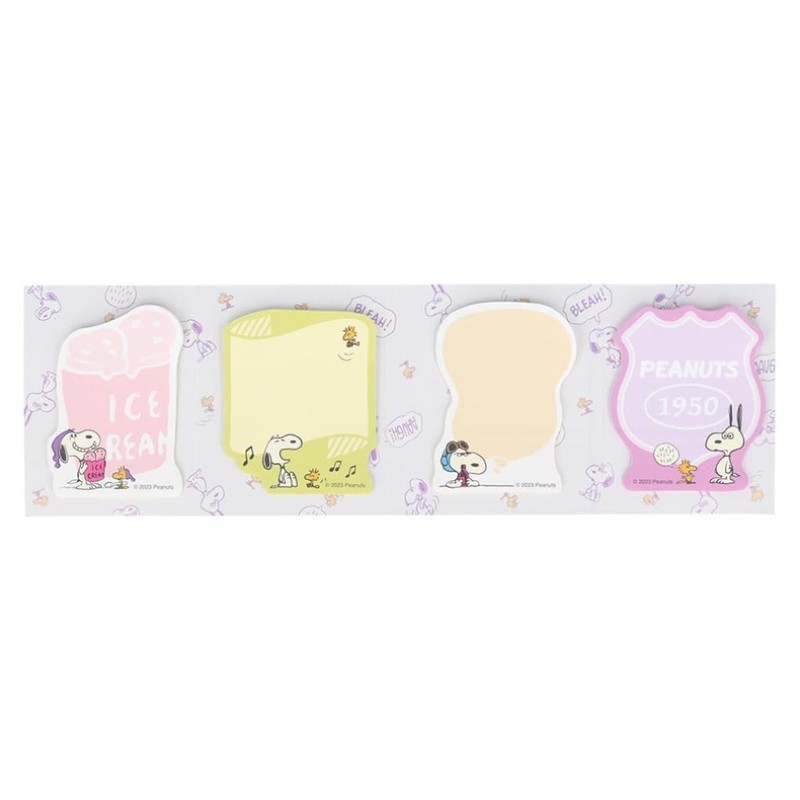 Sunstar Stationery S2841231 Snoopy Sticky Notes, Pink