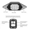 Bike Tail Turn Signal Light Safety Warning Bike Brake Rear