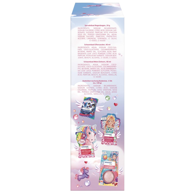 tetesept Kids Gift Box My Unicorn - Children's Bath Additive