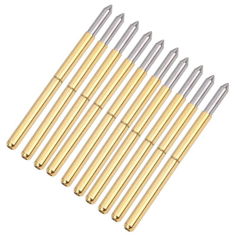 100pcs P125‑B Test Probe 2.02mm/0.08in Spring Test Detection Probe Pins