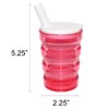 Rehabilitation Advantage Long Spout Feeding Cup Red