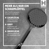 HENSSLERS® Slotted Spoon - 36cm Stainless Steel Perfect for Skimming