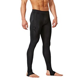 Two Times You MA4417b Compression Wear Power Recovery Compression Tights MA4417b, BLK/NRO