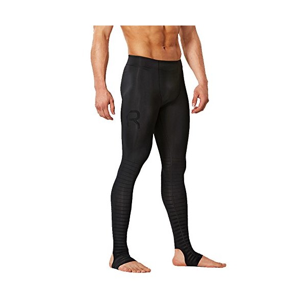 Two Times You MA4417b Compression Wear Power Recovery Compression Tights MA4417b, BLK/NRO
