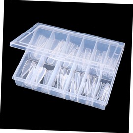 BIUDECO Diamond Shape Nail Extension Mold Reusable Creative Nail Art Tool for Fashion Designs for Parties and Events for