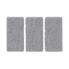 Mujinrushi Ryohin Urethane Foam Three-Layer Sponge 6×12×3.5cm Gray 3-Piece Set