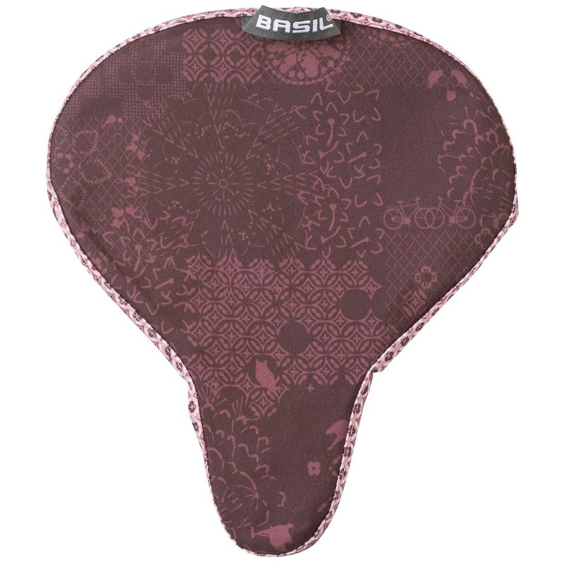 Basil Unisex - Adult Boheme Saddle Cover, Red, One Size