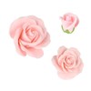 O'Creme Garden Roses Gumpaste Flower Set, Pink