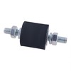 CNCYEAH 4 Pieces M8 Rubber Bearings, Rubber Buffer Anti-Vibration Male,