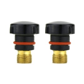 Short Back Cap for TIG Welding Torches 17/18/26 - Model: 57Y04 - (2 PACK)