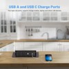 Pop Up Power Strip with USB C Ports, Recessed Power