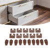 10 Sets Dresser Drawer Slides Plastic Drawer Slides and Guides