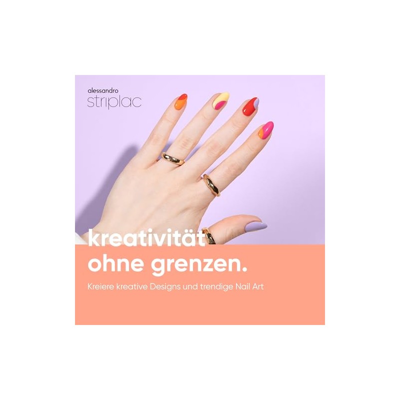 Sello de Silicona para Manicura Francesa Alessandro – French Nails