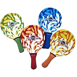 Water Sports Itza Masher Water-Resistant Outdoor Tennis Pool & Beach Family Fun Paddle Game (Colors May Vary)