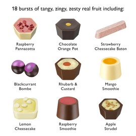 Hotel Chocolat - Exuberantly Fruity H-box, 170g