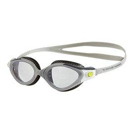 Speedo SD98G12 Bioff Use Flexible Seal Josei Swimming Goggles, GC (Gray x Clear), Free