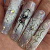 MISUD Press on Nails - Long Square Glue on Nails