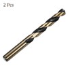 Kozelo 2PCS Twist Drill Bit - [13mm/0.51"] Titanium Nitride High-Speed