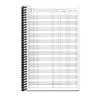 2 Pack Spiral Account Tracker Notebook, Expense Ledger Checkbook/Transaction Register
