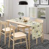 Mid Century Geometric Table Runner,Table Runners for Kitchen Dining Modern