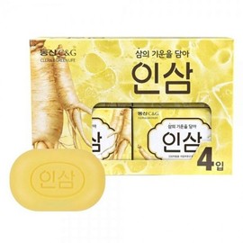 Ginseng soap face wash 4-pack