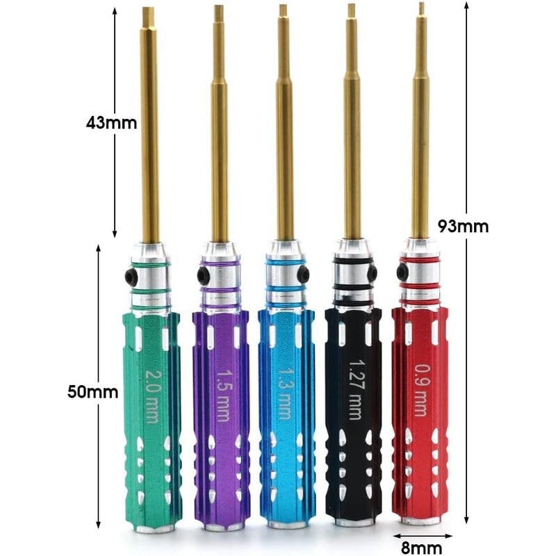 5pcs Small Screwdriver Set Hand Tools Wrench Mini RC Tool