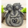 Ebros Romantic Valentines Baby Garden Dragons Cuddling Tight Statue 5.25"