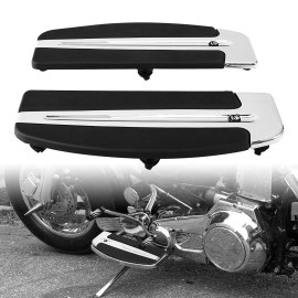 TCMT Rider Floorboard Footboard Inserts Fit For Harley Road King Road Street Glide US
