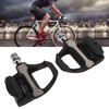 2Pcs Road Bike Self Locking Pedals Engineering Plastics Adjustable Bicycle