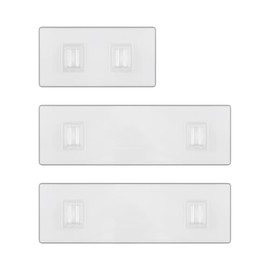 Youvip 3 Pack Shower Caddy Adhesive for Replacement,Adhesive Strips Suitable 3 Pack Shower Caddy