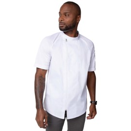 Chef Works Men's Varkala Chef Coat, White, Large