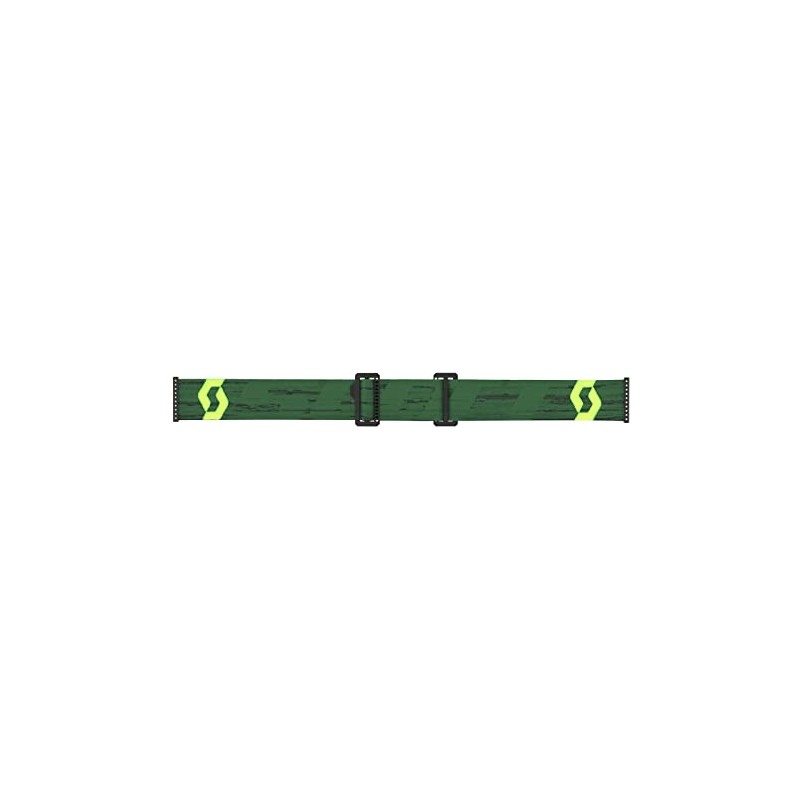 Scott Prospect Chrome Green/Yellow Motocross Goggles (Green/Yellow, One Size)