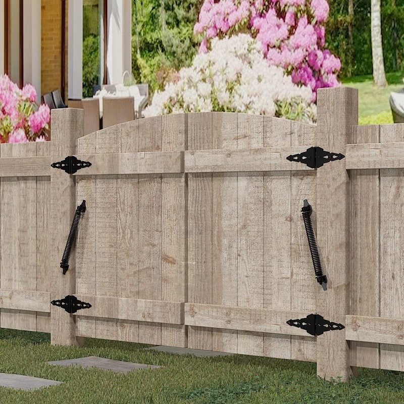 skysen 14" Fence gate Spring self Closing and Adjustable for