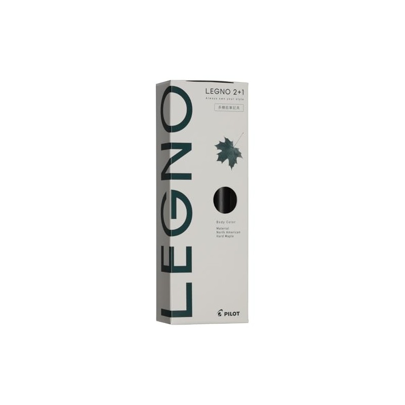 Pilot BKHLE-2SK-B Functional Writing Instrument, Legno 2+1 PILOT, Black