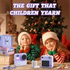 Kids Camera Instant Print with Silicone Cover, Dual Front and