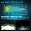 Nilight - 2 luces LED de 3.3 pulgadas, 6 LED,