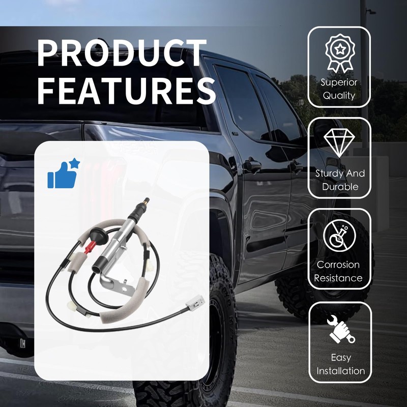 E-Vniko Antenna Base Assembly w/Holder Compatible with 2014-2020 Toyota Tundra