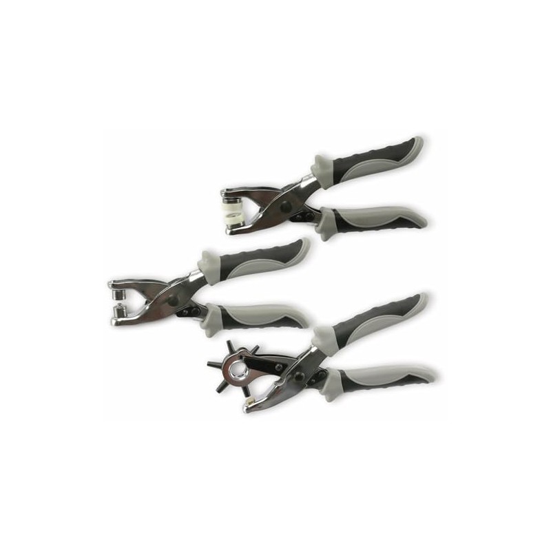 MASTERPROOF Hole and Riveting Pliers Set of 3