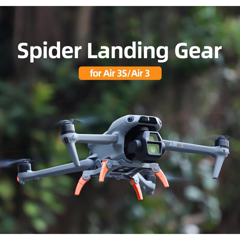 Taoricup DJI Air 3S Landing Gear Folding Extension Leg Height