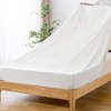 Fitted Sheet, 100% Cotton, Double Bed, Elastic, Quick Drying, Wrinkle-Resistant,