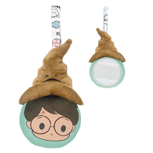 Kids Preferred Harry Potter Sorting Hat Mirror On The Go Rattle Plush Toy