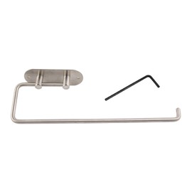 Adhesive 304 Stainless Steel Tissue Storage Rack Home Kitchen Roll Paper Towel Holder