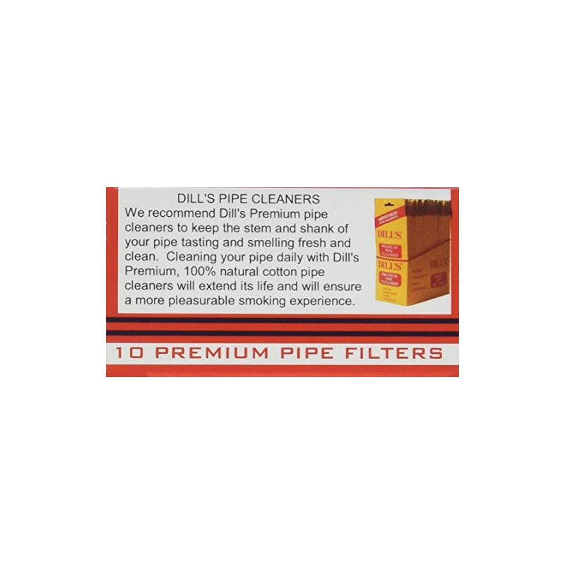 Dr. Grabow 10 Premium Pipe Filters - 3 Pack