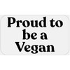 Proud to Be A Vegan - 100 Stickers Pack 2.25